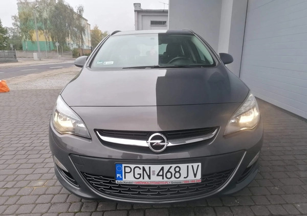 Opel Astra cena 24900 przebieg: 177223, rok produkcji 2014 z Gniezno małe 352